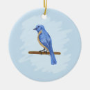 Search for blue bird christmas tree decorations Branch