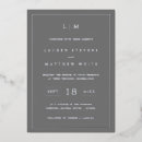 Search for silver grey invitations Classic