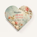 Search for wedding shower notebooks Blush pink