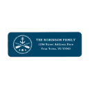 Search for nautical rope return address labels Anchor
