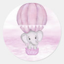 Search for watercolor hot air balloon stickers Elephant
