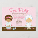 Search for salon birthday invitations Girls