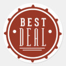 Search for best offer stickers Sales