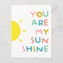 Search for you are my sunshine postcards Cute