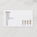 Search for deaf business cards Language
