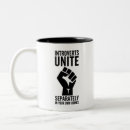 Search for introverts unite mugs Introverted