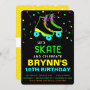 Search for roller birthday invitations Skate
