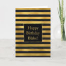 Search for black and gold birthday cards Glam