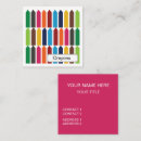 Search for crayon business cards Elementary school