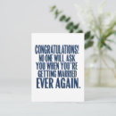 Search for funny wedding anniversary invitations Just married