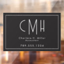 Search for professional window decals Black and white