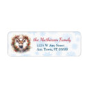Search for deer antlers return address labels Elegant