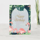 Search for flamingo birthday cards Beach