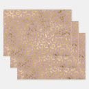 Search for gold leopard wrapping paper Trendy