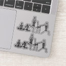 Search for yoga skeleton stickers Namaste