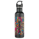 Search for day of the dead water bottles Mexican