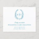 Search for cancelled wedding announcement cards Rescheduled