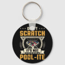 Search for pool players key rings Rack balls