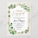 Search for geometric engagement party invitations We're engaged