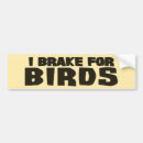 Search for i brake for birds bumper stickers Birding