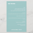 Search for retro wedding menus Bold typography