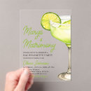 Search for margarita hens party invitations Margs and matrimony