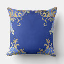 Search for royal blue and gold cushions Vintage