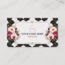Search for art deco business cards Makeup artist