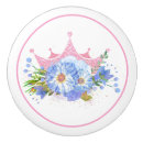 Search for pink drawer knobs and pulls Girly