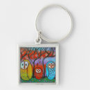 Search for owl square key rings Whimsical