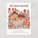 Search for we have moved postcards Modern