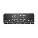 Search for silver star return address labels Rustic