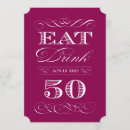 Search for mauve birthday invitations Party