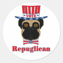 Search for red hats stickers Political
