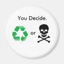 Search for recycling magnets Green