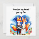 Search for fox valentines day cards Animal