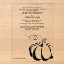 Search for harvest wedding invitations Simple