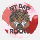 Search for dad rocks stickers For him
