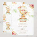 Search for pink blue balloon gender reveal invitations Whimsical