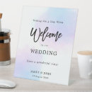 Search for welcome to our wedding signs Typography