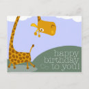 Search for giraffe birthday cards Illustration