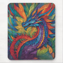 Search for dragon mousepads Colourful