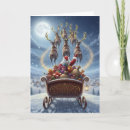 Search for sleigh ride christmas cards Santa