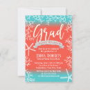 Search for beach graduation invitations Starfish