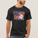Search for patriotic christmas tshirts Santa