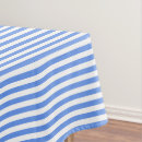 Search for blue and white stripe tablecloths Lines
