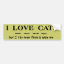 Search for cat humour bumper stickers Jokes