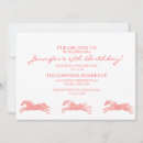 Search for equestrian birthday invitations Pony