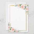 Search for black and blush wedding invitations Watercolor