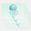 Search for jellyfish wrapping paper Whimsical